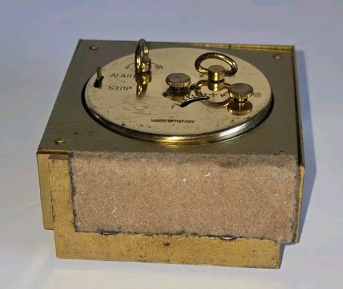 Vintage Blessing Alarm Clock Made in West Germany Not Working Condition - 第 5/7 張圖片