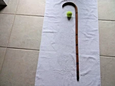 Vtg. Tennessee Walking Horse Natl. Celebration Heavy 37” Wooden Walking Stick