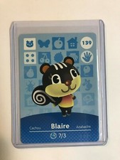 Blaire  139 Animal Crossing Amiibo Card Horizons FREE TRACKING, NEVER SCANNED