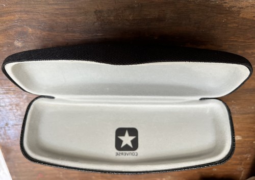 Converse Hard Shell Eyeglasses Sunglasses Glasses Case Black - Picture 3 of 3