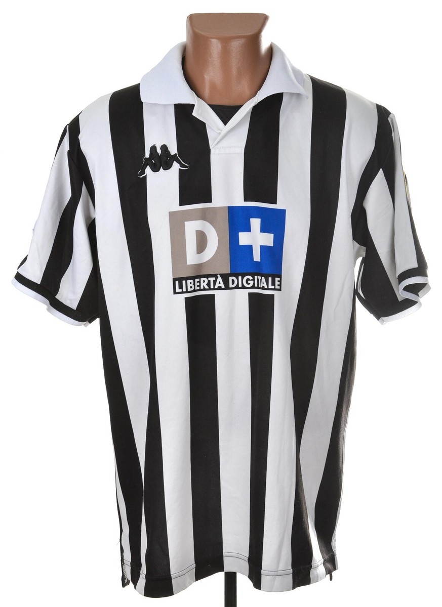 JUVENTUS 1998/1999 HOME FOOTBALL SHIRT JERSEY KAPPA SIZE L JUVENTUS 1998/1999 HOME FOOTBALL SHIRT JERSEY KAPPA SIZE L