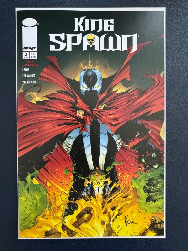 Gunslinger 15 King Spawn 2 Scorched 24 Set SDCC 2025 Unsigned McFarlane Glapion - Image 4 of 4