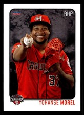 Yohanse Morel 2024 Choice Hickory Crawdads #NNO Hickory Crawdads
