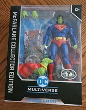 McFarlane DC Multiverse SUPERMAN & KRYPTO Return Superman Platinum Coll.  09 NIB