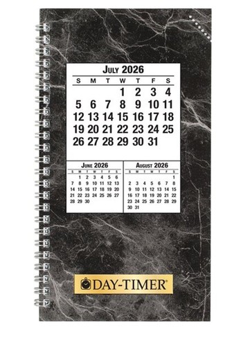 Day-Timer Jul26 – Jun27 Two-Page/Day Recorday Planner Refill, Wired, Extras