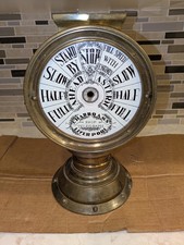Antique Chadboam's of Liverpool Brass Ship Telegraph Decor (see description)