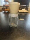Federal Housewares Vintage Glass Nut Chopper Grinder