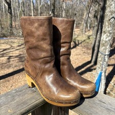UGG Australia 1001793 Lynnea II Clog Boots Women's Size 8 Brown