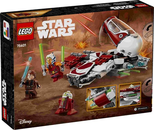 LEGO 75401 Star Wars Ahsokas Jedi Interceptor, 2 Minifiguren, The Clone Wars - Bild 4 von 5