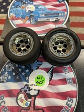 Vintage Losi Late Model Rear Rims Tires 110 Used
