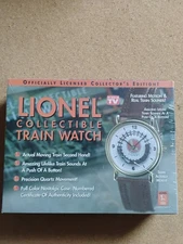 Lionel Collector's Edition Train Watch in Tin, with sounds & moving train second