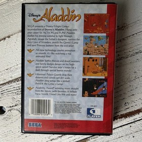 Disney's Aladdin (Sega Genesis, SEGA) Manual Included, Platformer, 1993