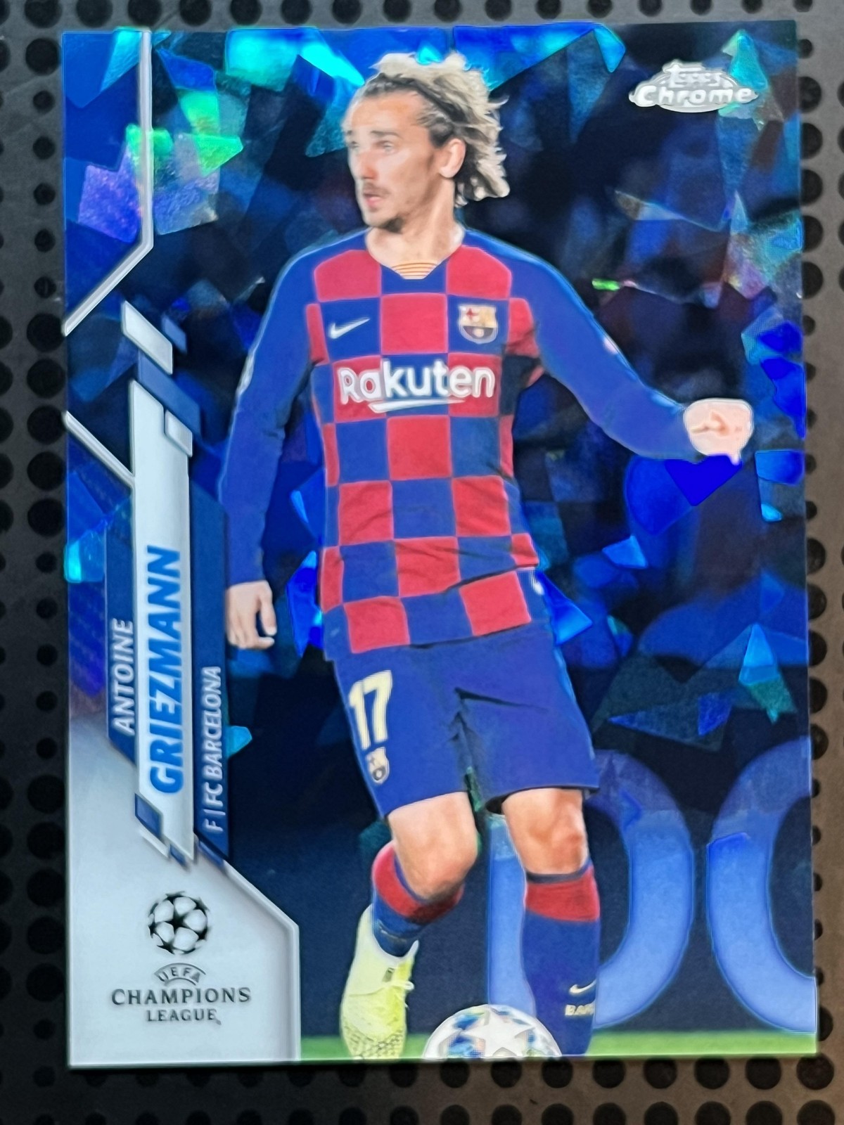 Antoine Griezmann 2019-20 Topps Chrome Sapphire UEFA Champions League #59