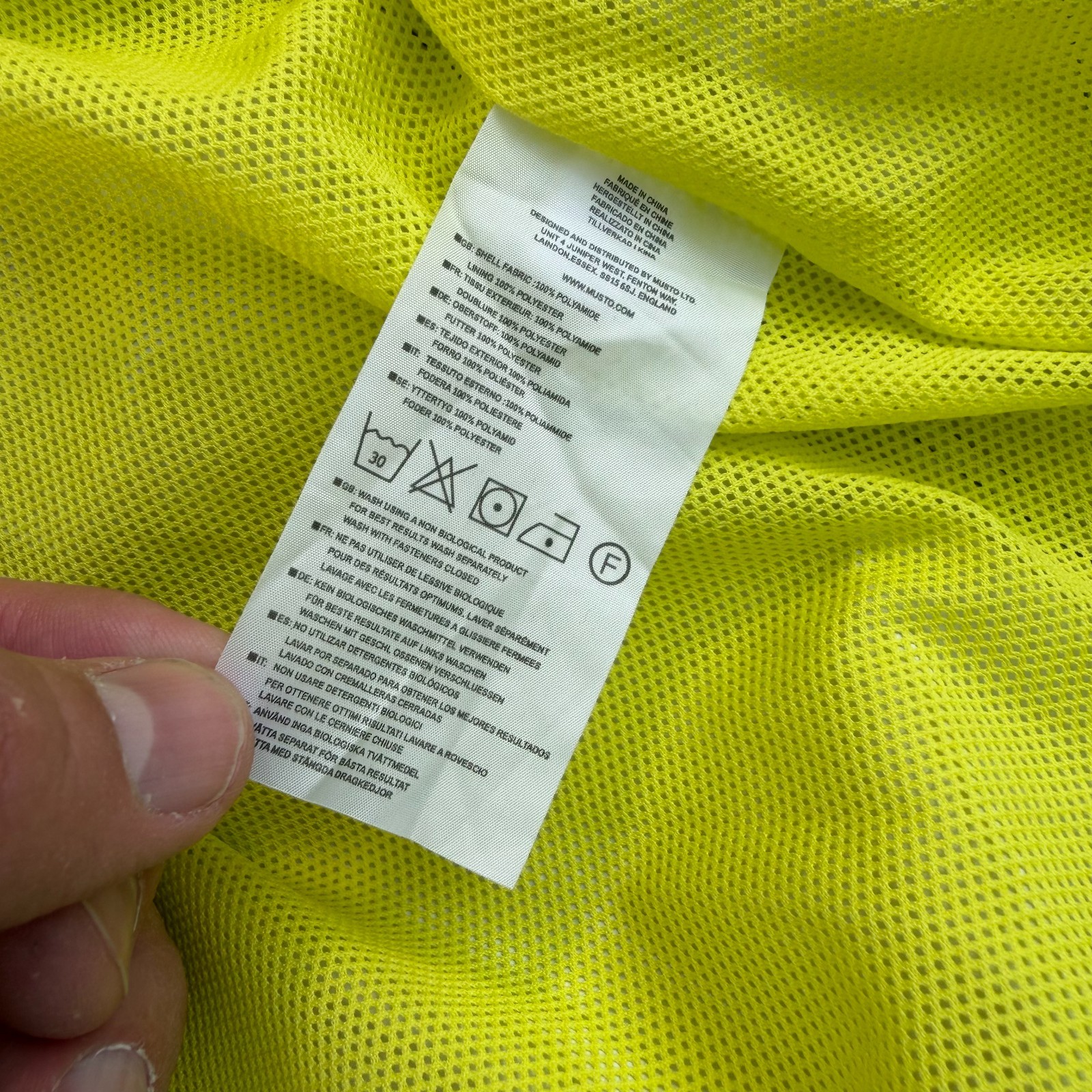 Musto Evolution Waterproof Sailing Jacket Men Med… - image 11