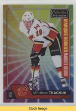 2016 O-Pee-Chee Platinum Rainbow Color Wheel Matthew Tkachuk #152 Rookie RC READ