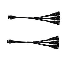 2pc 3 Way Y Cable for Use with 5050 LED SMD RGB Neon Accent Kits LED Splitter