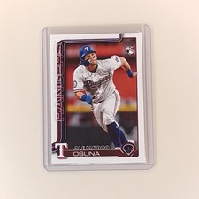 Alejandro Osuna Rookie RC 2025 Topps Update Series Card #US10 Texas Rangers