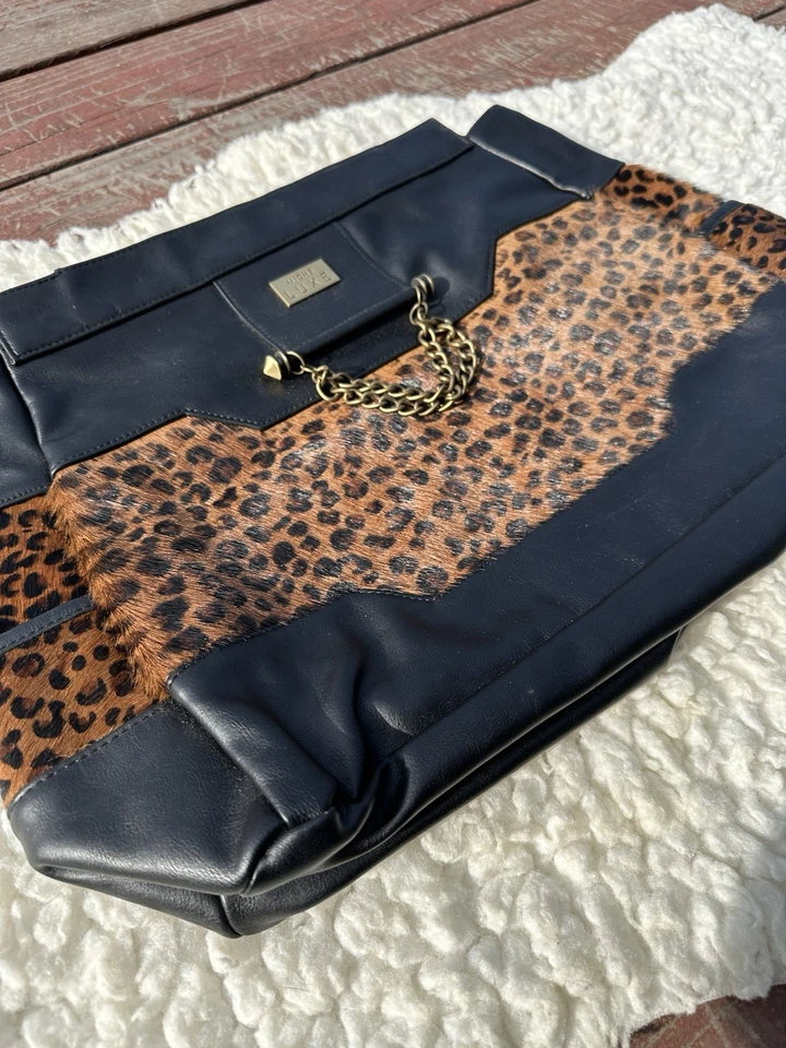 Estampa de leopardo preto Miche Lisbon Luxe Prima Shell - Imagem 3 de 4