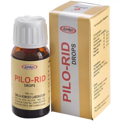 Similia India Pilo-Rid Drops (30ml) For Bleeding, Burning Piles, Anal Fissure