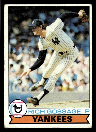 1979 Topps Rich Gossage (HOF) #225 - New York Yankees