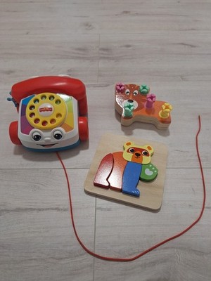 Baby Motorik Spielset Telefon, Schraubspiel, Puzzle