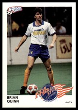 1991 Soccer Shots MSL Premier Limited Edition Brian Quinn All-Star Game #4/14
