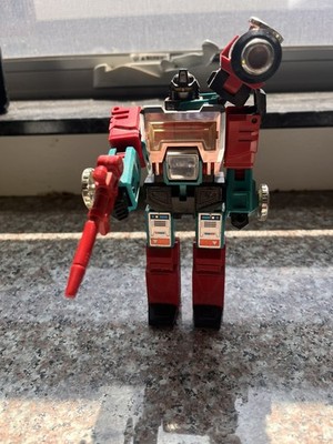 Vintage G1 Transformers Autobot Figure 1984 Hasbro Takara Red Teal Complete