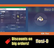 6IV Shiny Rookidee Pokemon Legends ZA (Legends Z-A)