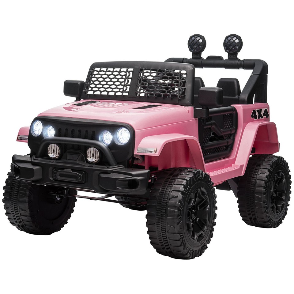 Family Fun Electric Ride On Truck 12V 4.5AH Battery Pink Color | eBay