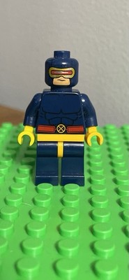 Lego Cyclops Minifigure sh0117 76022 Marvel Super Heroes X-Men CMF Lot Rare HTF