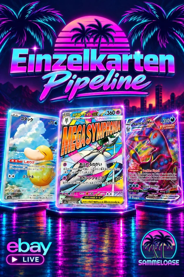 Pokemon Einzelkarten Pipeline und Rippen🔥