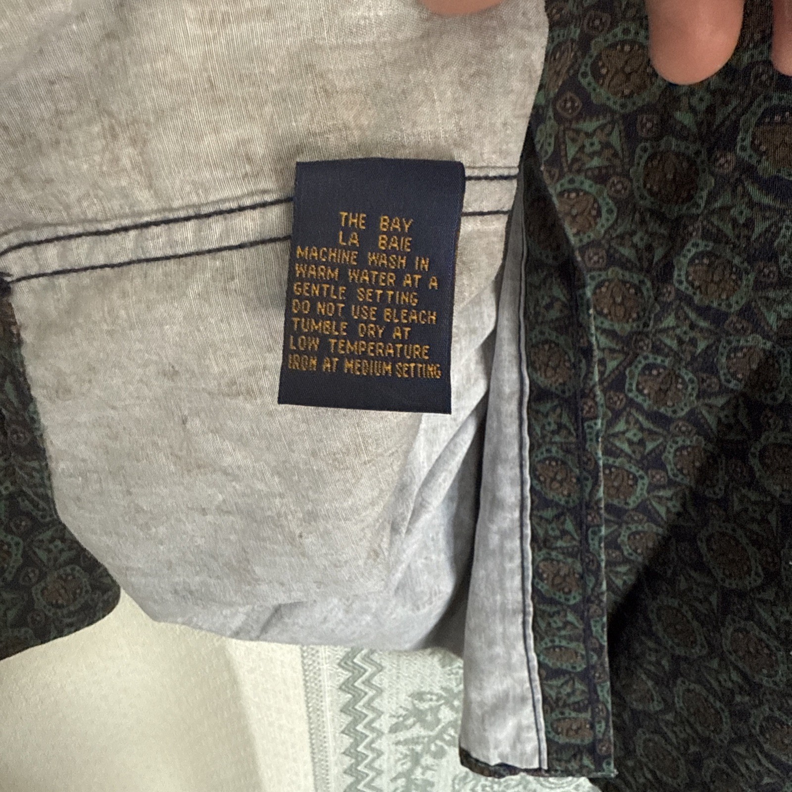 VTG Christopher Rand Button Down - image 5