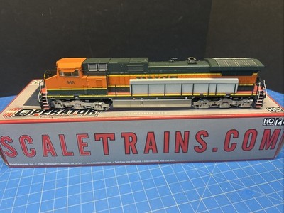 Scale Trains HO BNSF #966 H1 Scheme C44-9W DCC & Sound SXT10679 Appears Unused