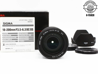 [Exc+5] Sigma AF 18-200mm F3.5-6.3 DC OS Zoomobjektiv Canon EF Mount aus Japan