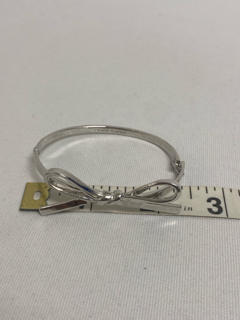 Kate Spade Silver Color Bows Bracelet View 2