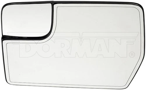 Dorman  57105 Plastic Backed Mirror Glass fits Ford F-150 BL3Z17K707E