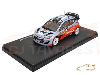 ALTAYA HYUNDAI i20 WRC #7 NEUVILLE - GILSOUL RALLY MONTE CARLO 2014 1/43