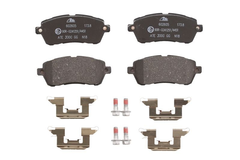 Fits ATE 13.0460-2605.2 Brake Pad Set, disc brake 13.0460-2605.2 Brak ⭐UK Stock⭐