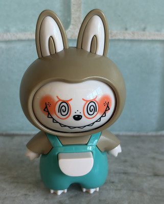 Pop Mart Labubu face-changing doll keychain