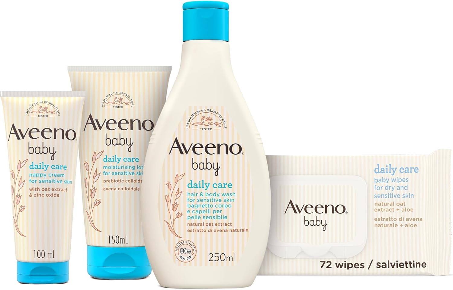 Set Igiene Neonato: Pasta Cambio Zinco 100ml e Detergente Corpo