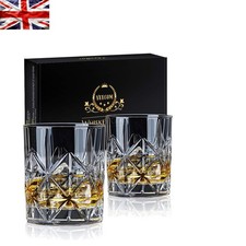 Stylish 300ml Whiskey Glasses for Men - Classic Set for Celebrations & Gifting