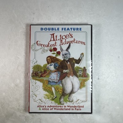 Alice's Greatest Adventures /Alice of Wonderland in Paris DVD Brand New OOP Rare