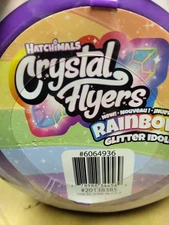 Hatchimals Crystal Flyers Rainbow Glitter Idol One Size Pink w/ USB