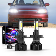 For Honda Civic 1992-2002 2003 Led Headlight Kit H4 9003 6k Hilow Bulbs