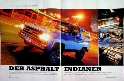 Youngtimer 02/2007 Chevrolet Blazer K5 Cheyenne mit 165PS im Fahrbericht (inkl.