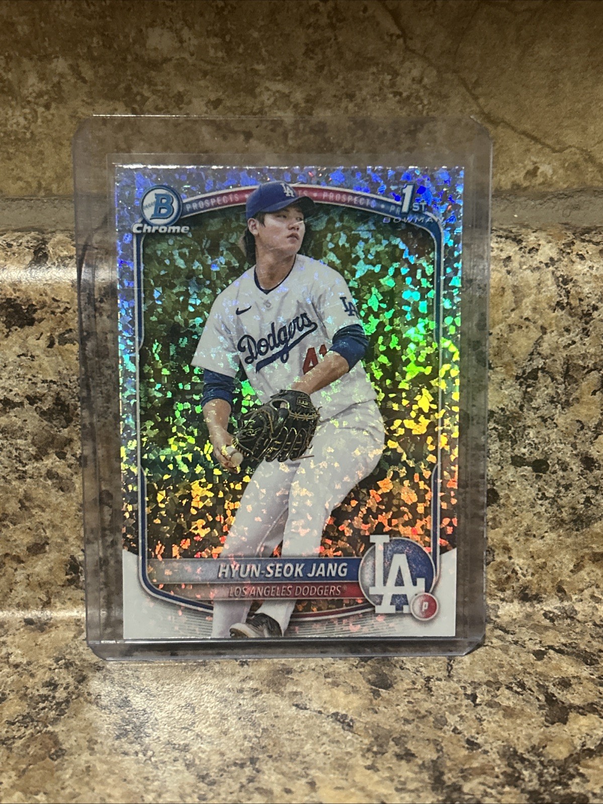 HYUN-SEOK JANG 2025 Bowman Chrome #BCP-51 1st Silver Mini Diamond Refractor