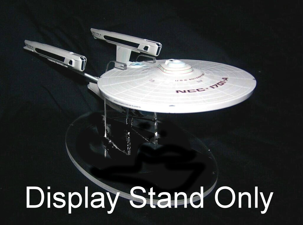 acrylic display stand for Eaglemoss Star Trek XL Enterprise 1701