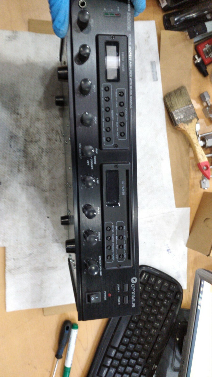 amplificador optimus series 5000 m