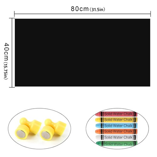 Magnetic White/Black board Dry Wipe boardNotice suitable for Office School Home - Picture 21 of 22