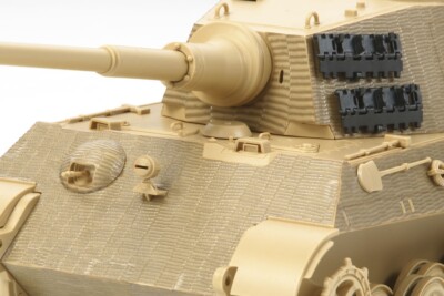 Tamiya  1/35 King Tiger Turret Prod Zimmerit Coating Sheet TAM12648